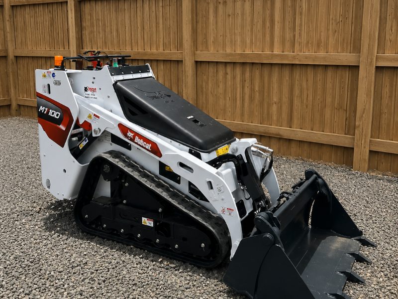 Bobcat MT100 Dingo track loader for hire in Darebin